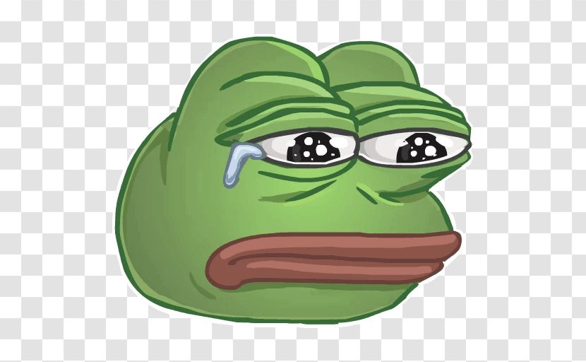 Pepe The Frog Kermit Sticker Sadness - Fictional Character Transparent PNG