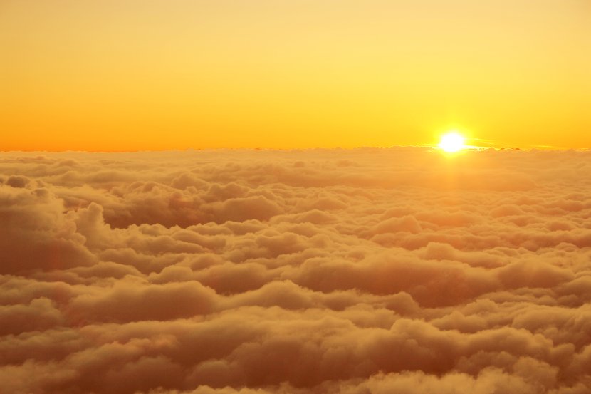 Sea Of Clouds Sunset - Ecoregion - Evening Transparent PNG