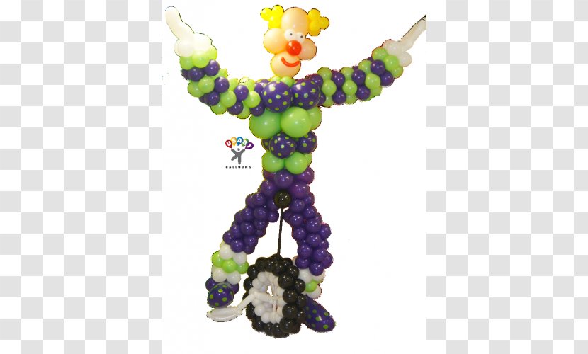 Balloon Modelling Toy Clown Circus - Hands On Transparent PNG