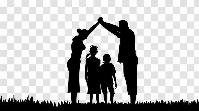 Familiaris Consortio Family Father - Tree - Black Silhouette Transparent PNG