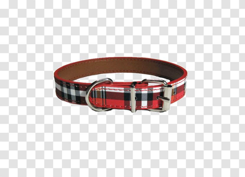 Dog Collar Belt Buckle - Tartan Transparent PNG