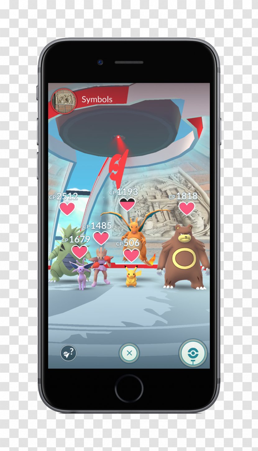 Pokémon GO Raid Fitness Centre Niantic - Portable Communications Device - Pokemon Go Transparent PNG