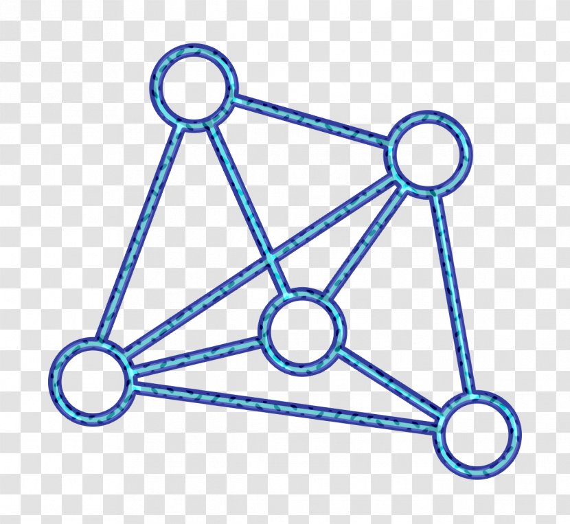 Connect Icon Connection Devices - Points - Bicycle Part Triangle Transparent PNG