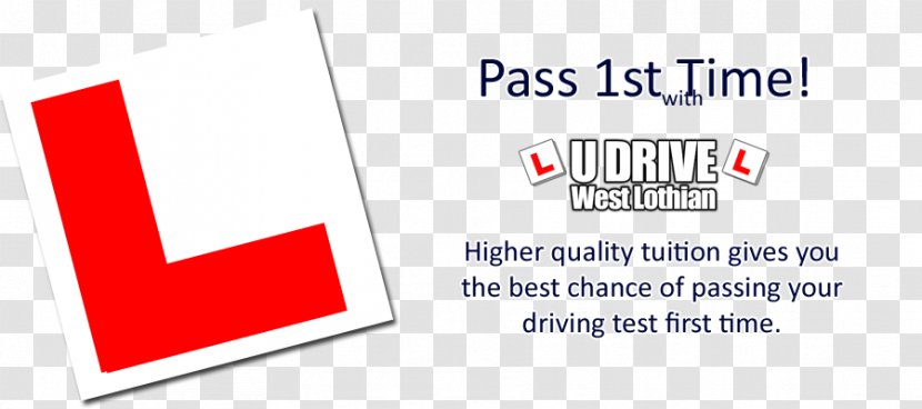Driving Instructor Driver's Education Bathgate U-drive West Lothian School - Logo Transparent PNG
