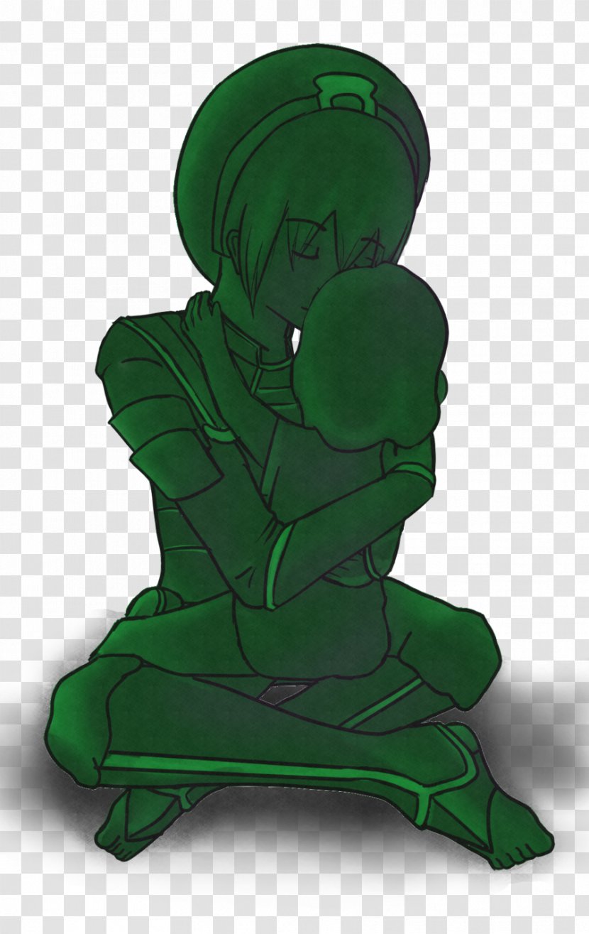 Green Leaf Character - Fictional Transparent PNG