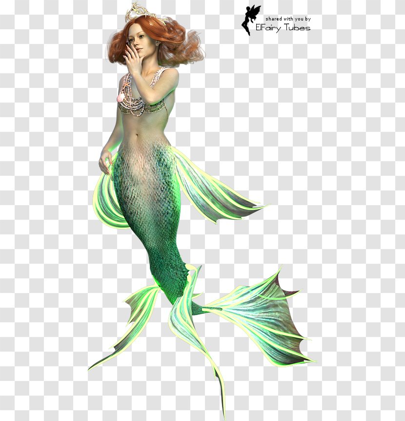 Mermaid Legendary Creature Siren Fairy Makhluk - Oni Transparent PNG
