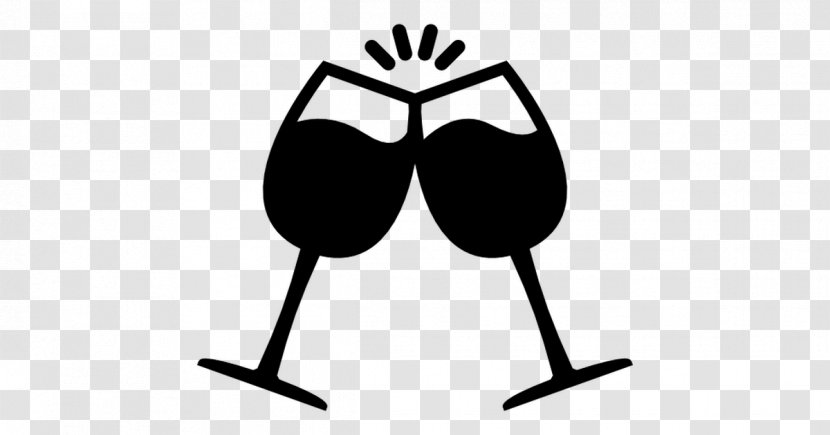 Wine Glass Champagne Drink White - Symbol Transparent PNG