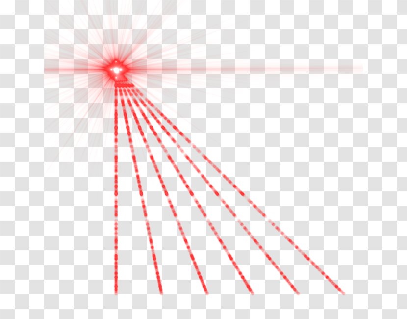 Light Glare Lens Flare Computer File - Red - Tech Effect Transparent PNG