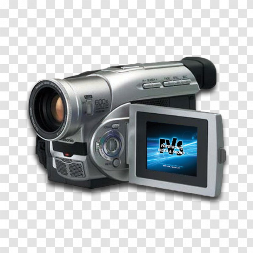 Digital Video DV Cameras Panasonic Camcorder - Camera - Tripod Transparent PNG