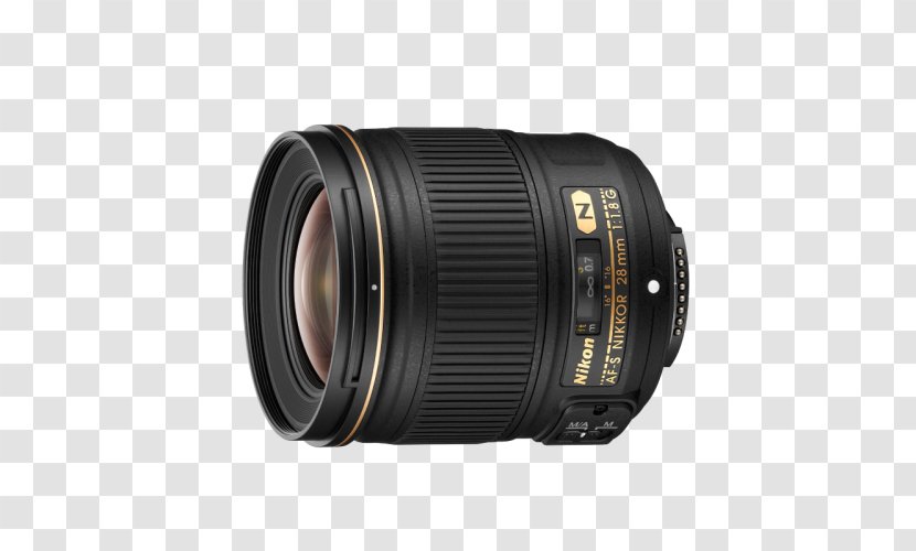 Nikon AF-S DX Nikkor 35mm F/1.8G 28mm Camera Lens Prime Transparent PNG