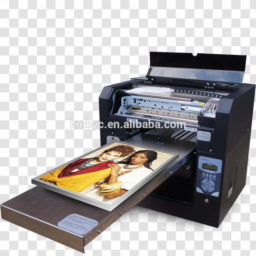 Inkjet Printing Digital Textile - Poligrafia - Printer Transparent PNG