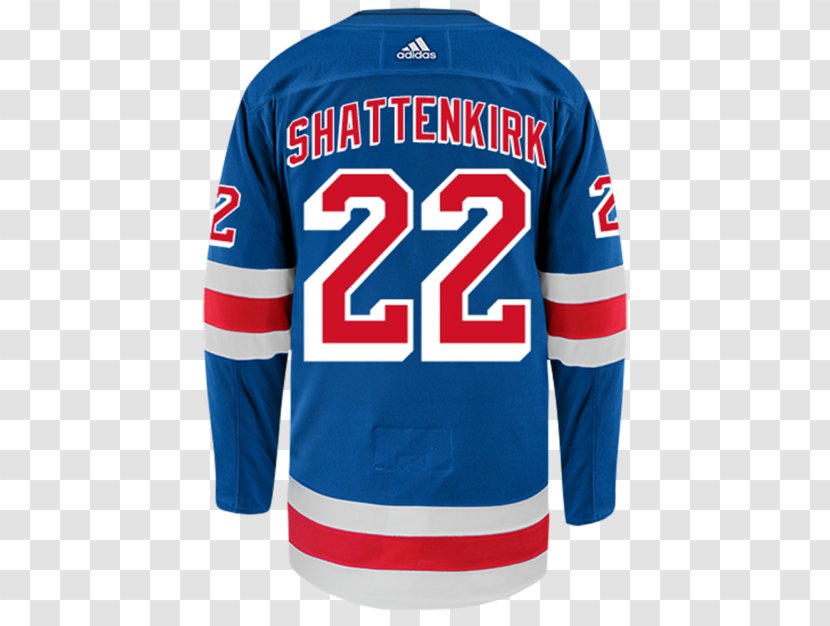 New York Rangers National Hockey League Islanders Jersey Ice - Sweatshirt - Nhl Template Transparent PNG