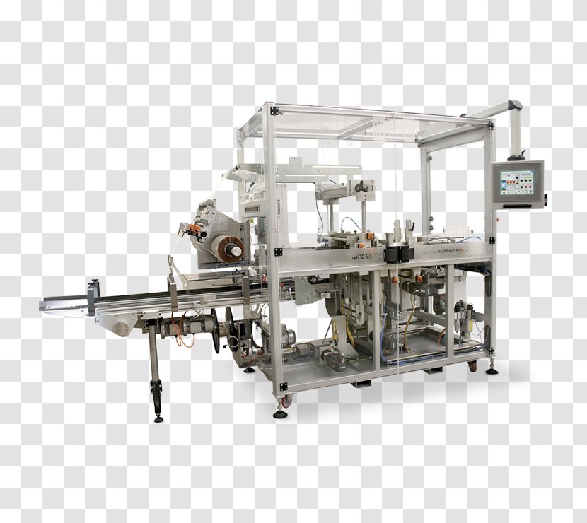 Packaging Machine And Labeling Shrink Wrap Paper - Carton - Computer Transparent PNG