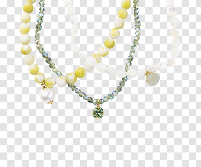 Pearl Necklace Bead - Jewellery - Summer Sale Tag Transparent PNG
