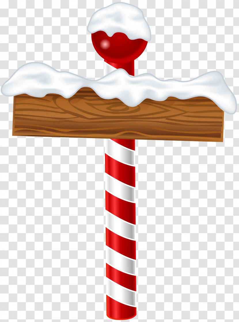 Christmas Clip Art - Shoulder - Pole Sign Image Transparent PNG