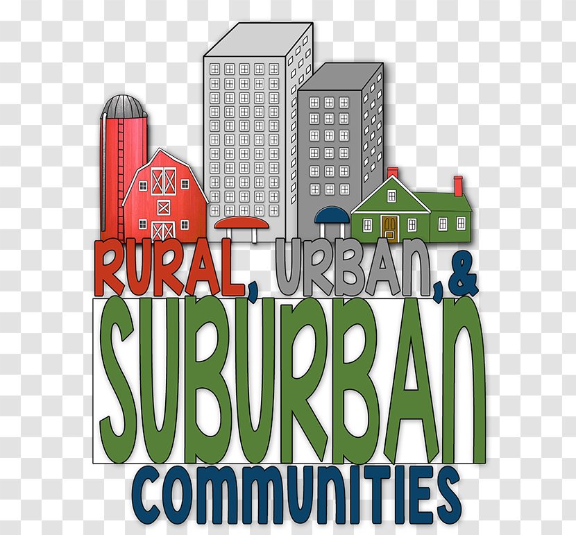 Urban Area Community Rural Suburb Human Settlement - Technology - Clipart Transparent PNG