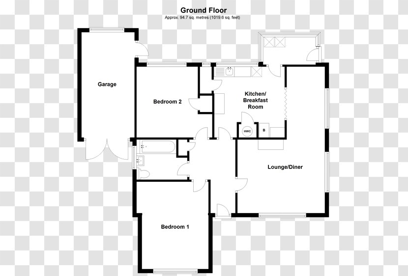 Floor Plan Product Line Angle Design - Area - Broadlands Transparent PNG