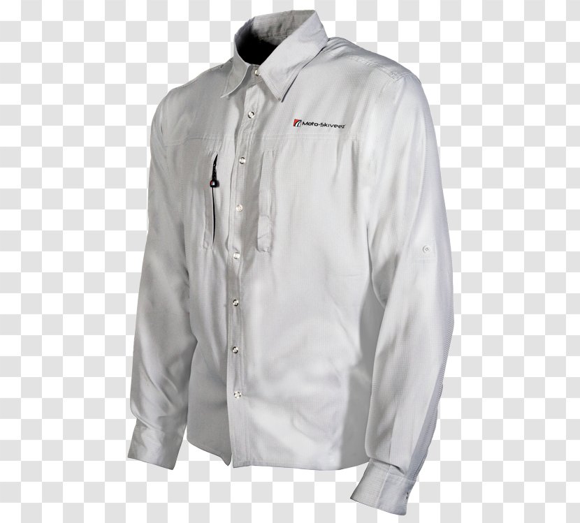 Dress Shirt T-shirt Clothing Collar - White Transparent PNG