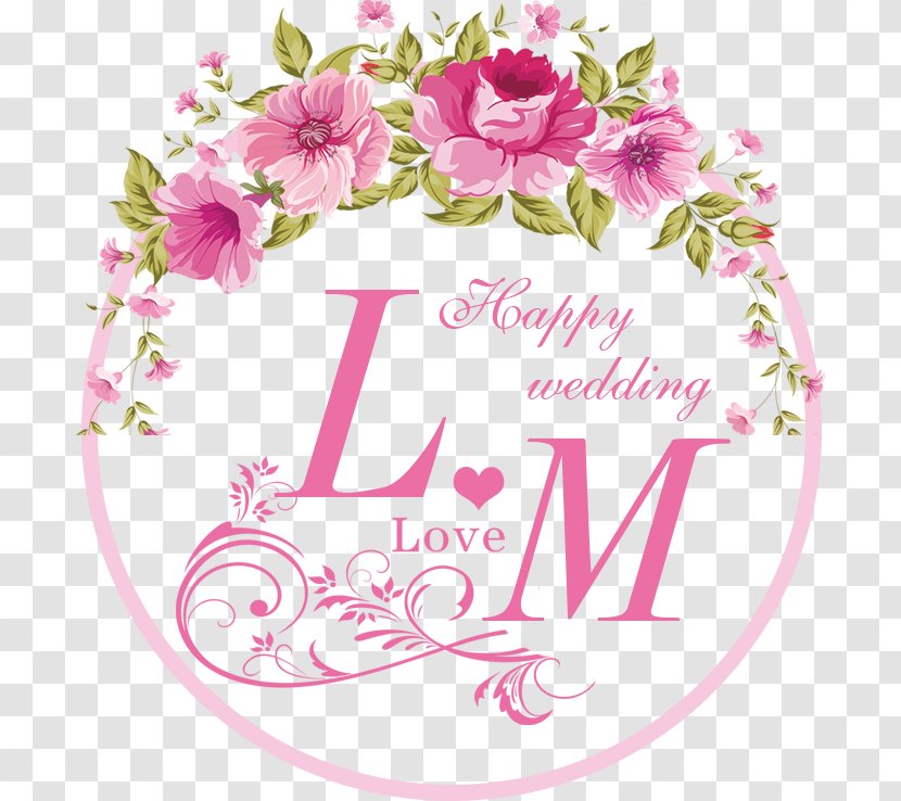 Pink Flowers Clip Art - Greeting Card - Wedding Transparent PNG