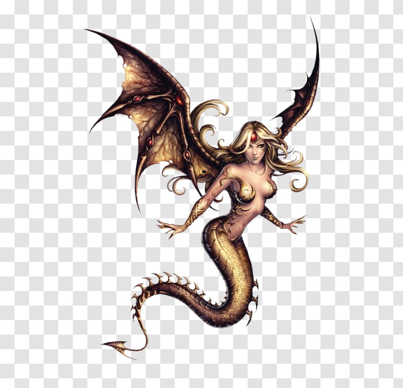 Dragon Mythology Demon - Flower Transparent PNG