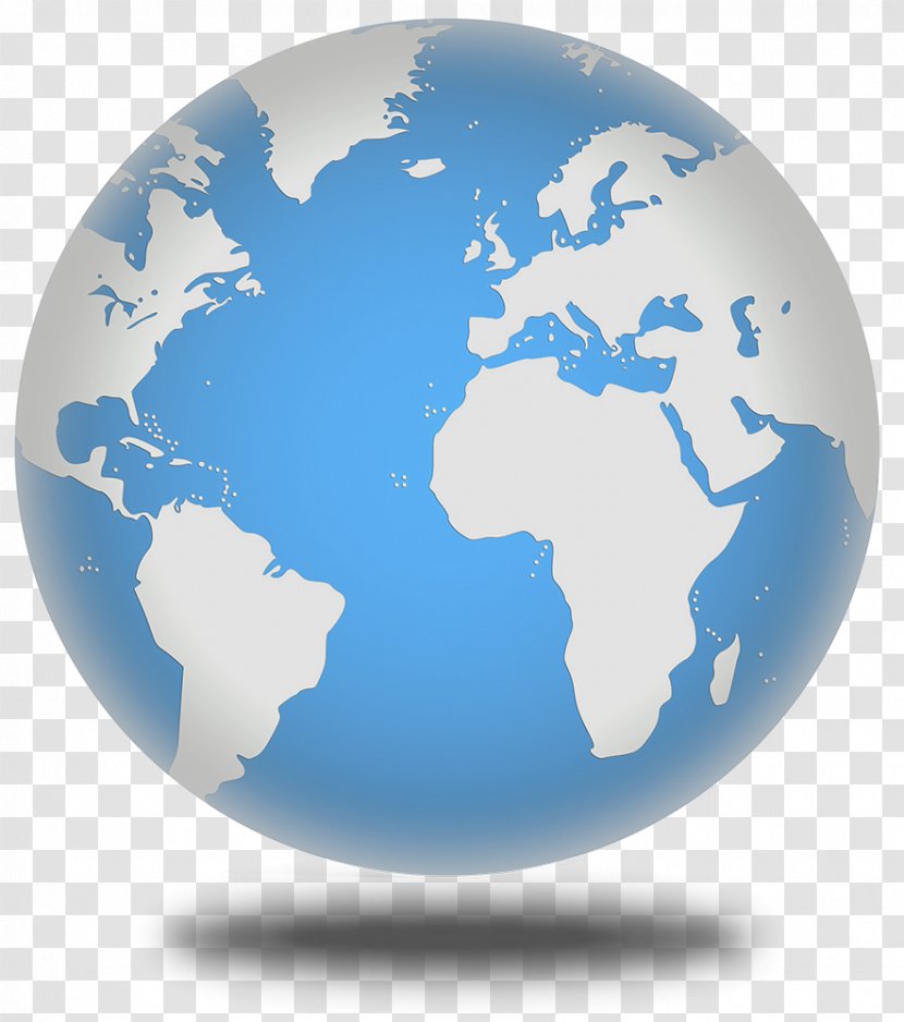 World Map Globe Clip Art - Physische Karte - Global Transparent PNG