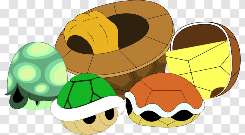 Turtle Shell Bowser Koopa Troopa Squirtle - Football Transparent PNG
