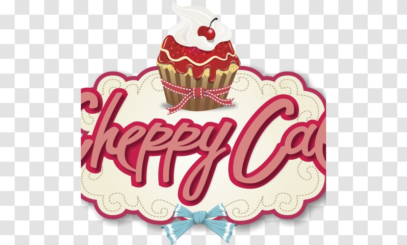 Cherry Cake Cupcake Royal Icing Frosting & - Logo - Studio Transparent PNG