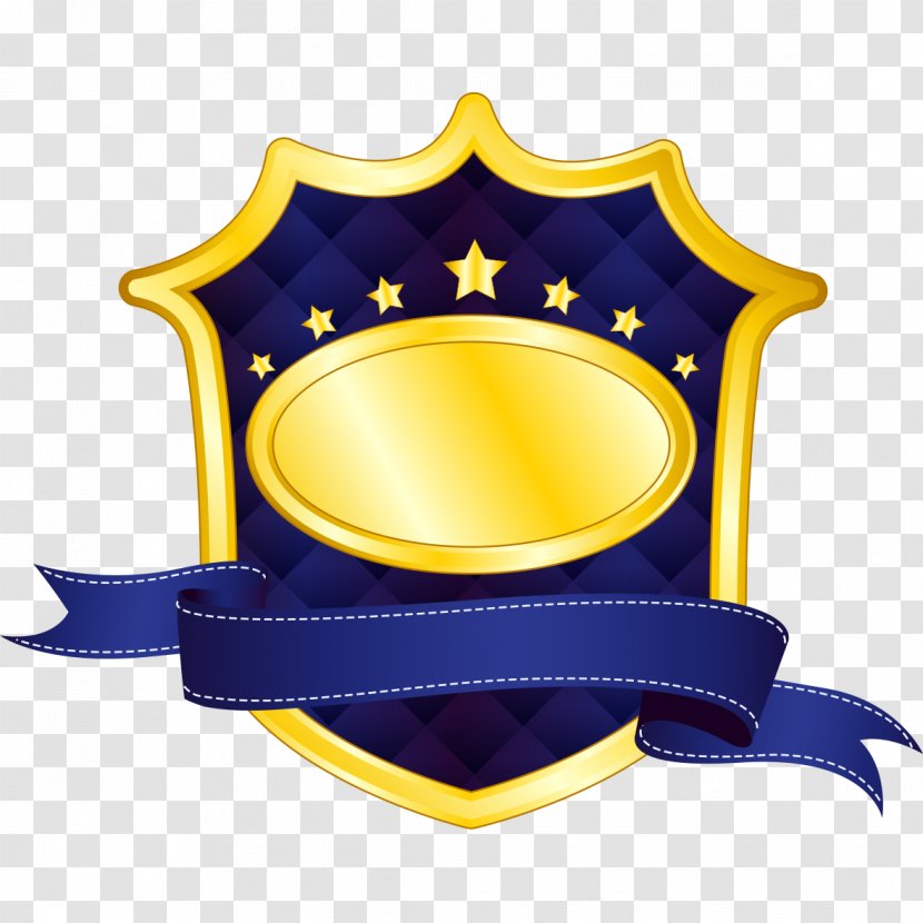 Medal Euclidean Vector - Cobalt Blue - Style Transparent PNG