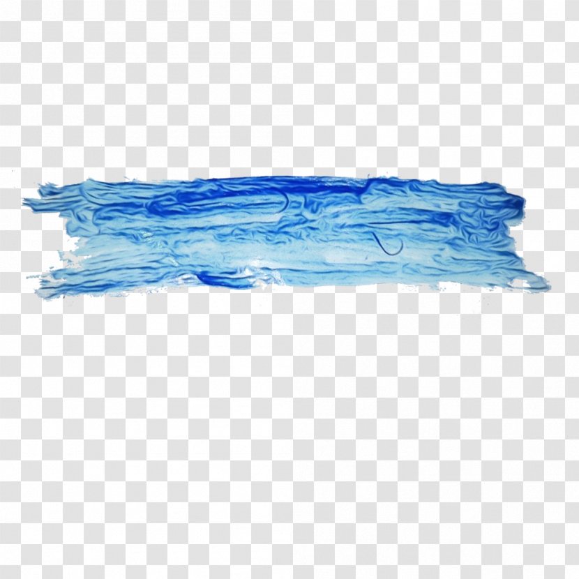 Water Cartoon - Rectangle - Turquoise Plastic Transparent PNG