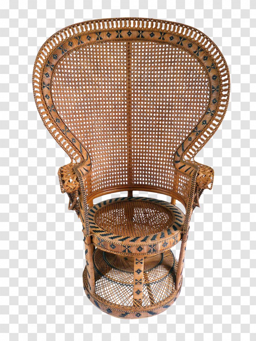 Chair Table Furniture Interior Design Services Peafowl - Noble Wicker Transparent PNG
