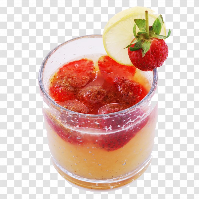 Orange Juice Cocktail Strawberry Custard - Lemonade - In Kind,Kumquat Lemon Juice,Single Page Transparent PNG