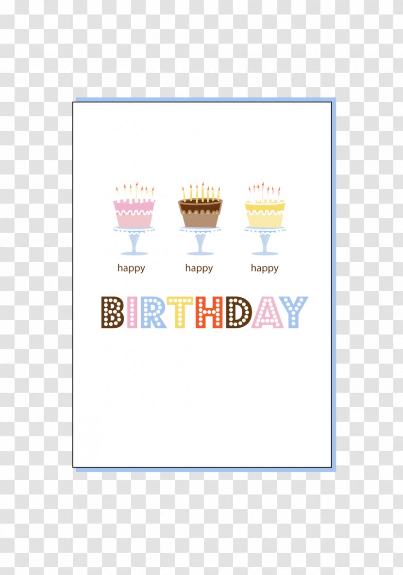 Birthday Cake Greeting & Note Cards Card Paper - Brand Transparent PNG