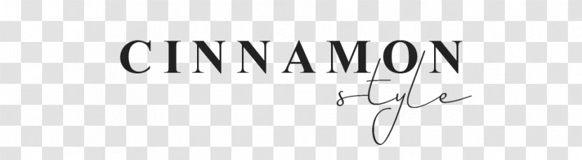 Logo Brand Line White - Text - Cinnamon Bun Transparent PNG