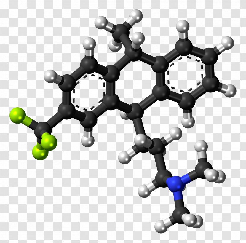 Molecule Chemical Formula Molecular Structural Compound - Tricyclic Antidepressant Transparent PNG
