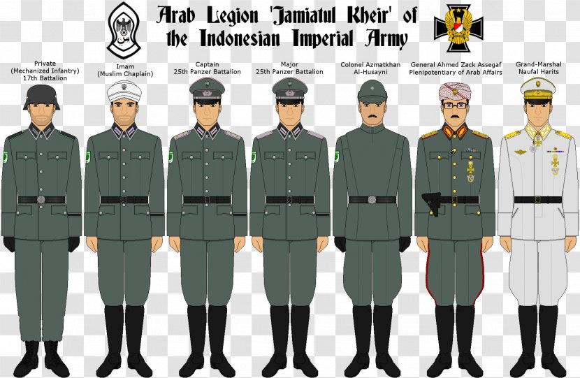 Military Uniform Army Officer Dress - Frame Transparent PNG