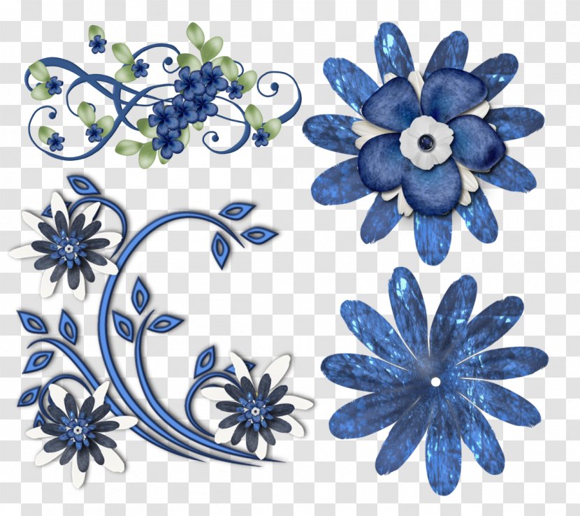 Cut Flowers Body Jewellery Petal Flowering Plant - Blue Transparent PNG