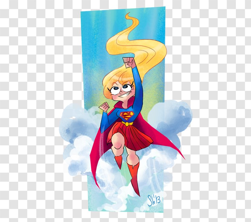 Injustice 2 Supergirl DeviantArt - Fan Art - Cartoon Transparent PNG