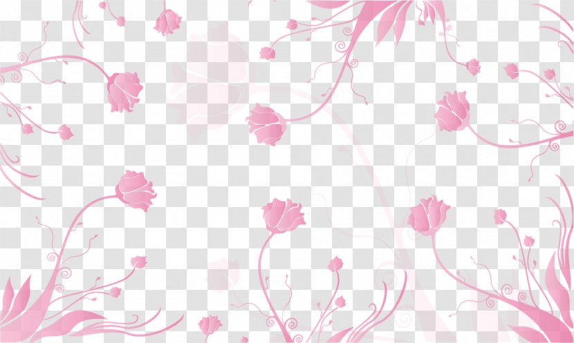 Textile Petal Pattern - Floral Decoration Transparent PNG