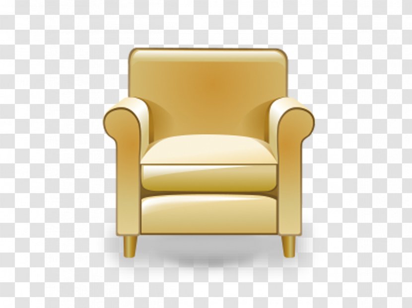 Chair Couch Furniture - Stool - Vector Transparent PNG