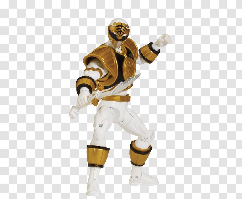 Action & Toy Figures Power Rangers White Ranger Fiction - Protective Gear In Sports - Mighty Morphin Transparent PNG