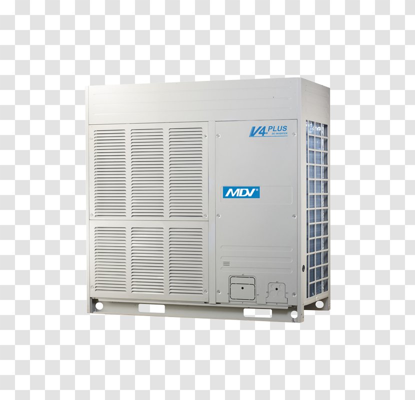 Variable Refrigerant Flow Air Conditioning Conditioner Daikin Midea - Mdv Style Transparent PNG