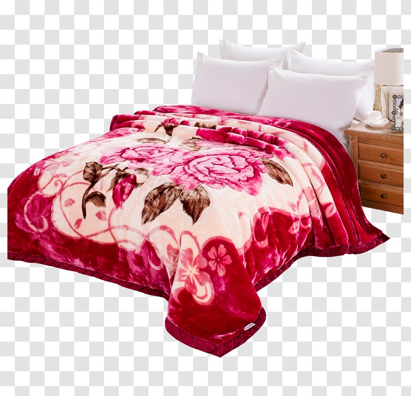 Blanket Bed Sheet Bedding Quilt - Winter Air Conditioning Material Transparent PNG
