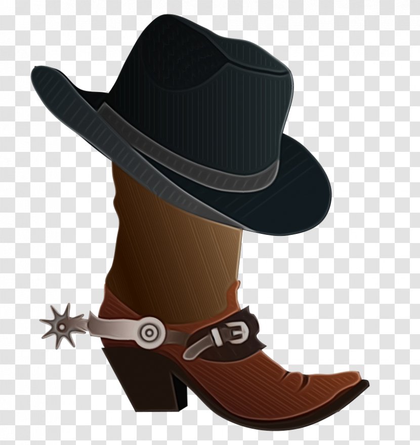Cowboy Hat - Boot - Costume Accessory Transparent PNG