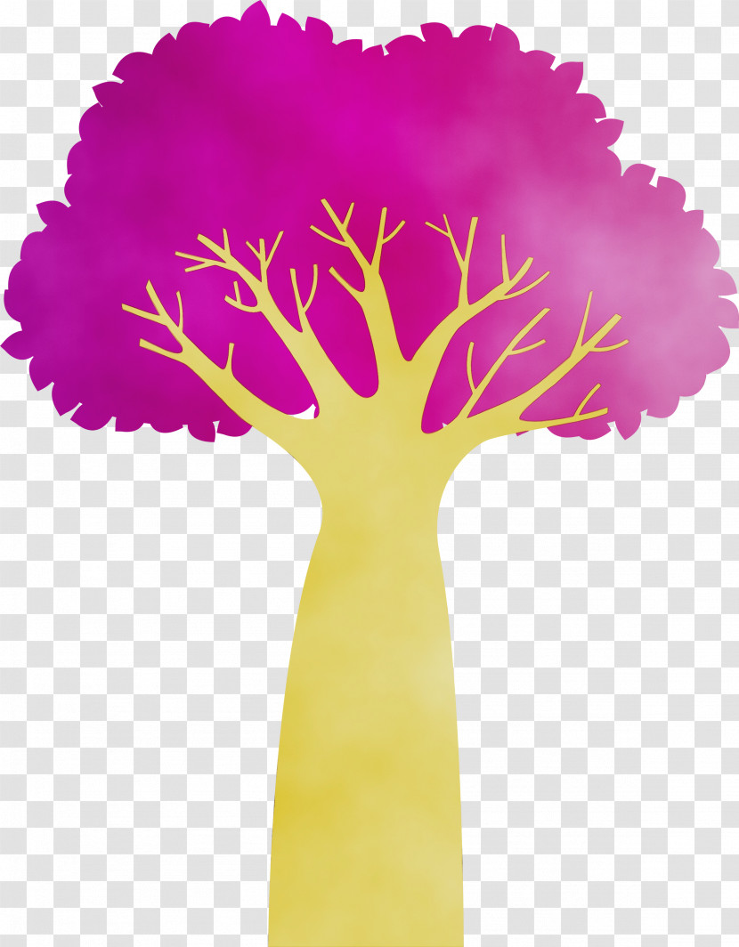 Tree Meter Flower Petal Pink Transparent PNG