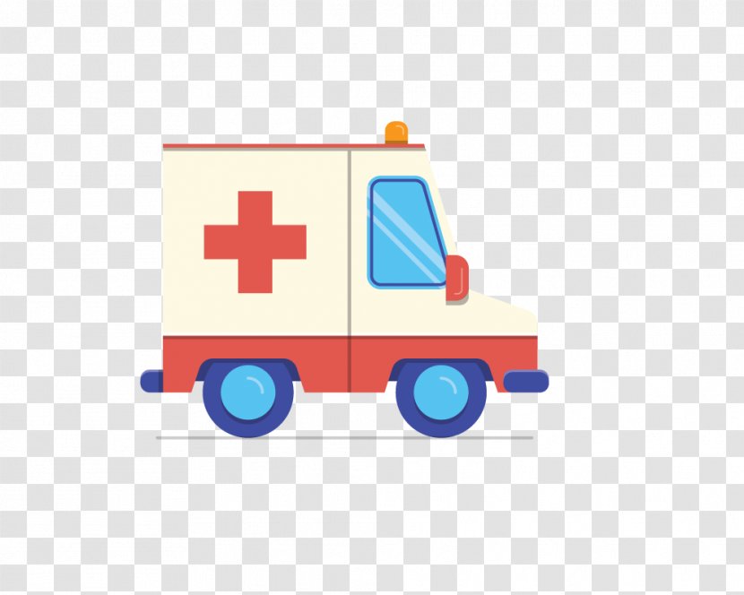 Ambulance Euclidean Vector Firefighter Icon - Hospital Transparent PNG