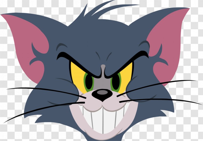 Tom Cat Whiskers Toodles Galore And Jerry - Silhouette - Hello There Transparent PNG