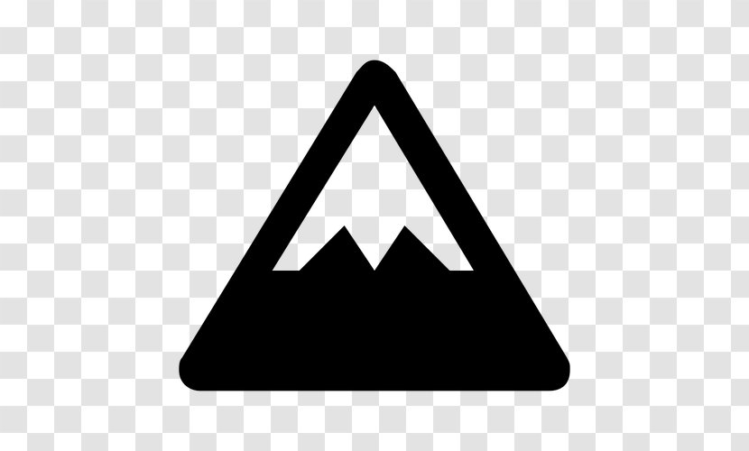 Mountain Symbol Clip Art - Text Transparent PNG