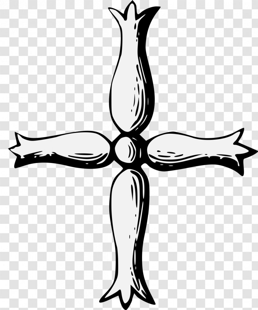 Avellane Cross Crosses In Heraldry Christian Of Salem - White - Avellanas Transparent PNG