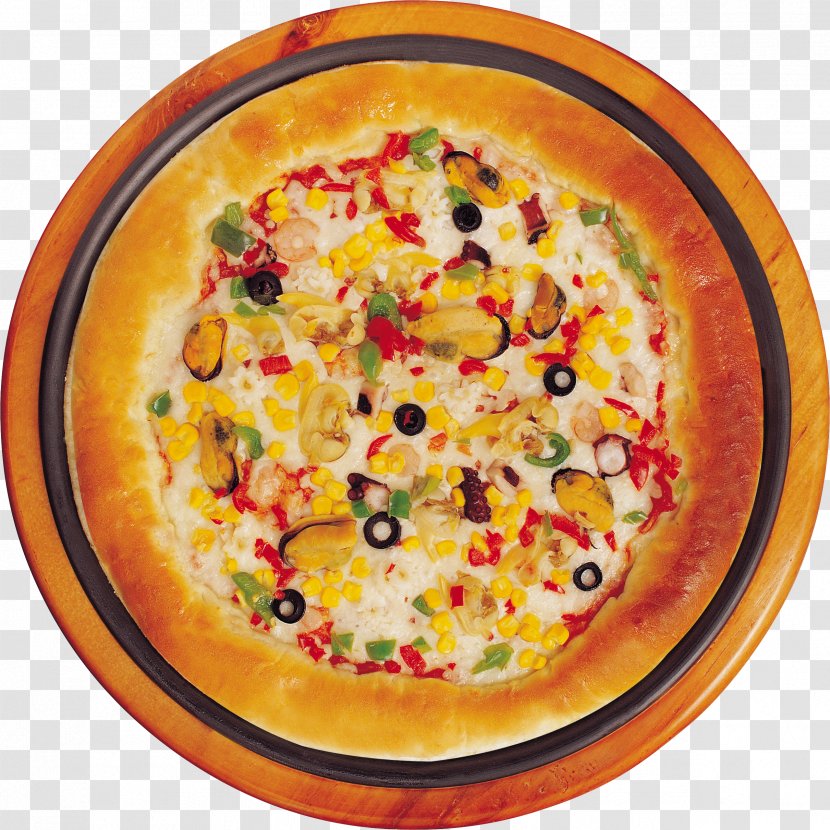 California-style Pizza Sicilian - Italian Food - Image Transparent PNG