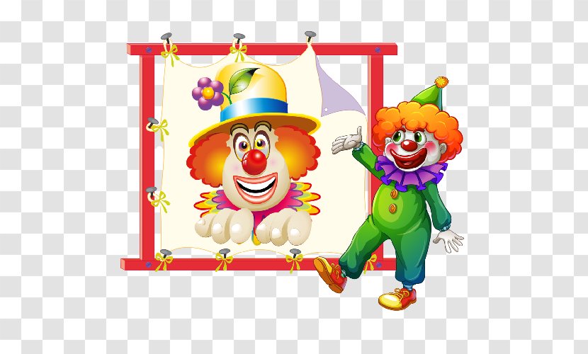 Clown Circus Royalty-free - Performing Arts - Poster Transparent PNG